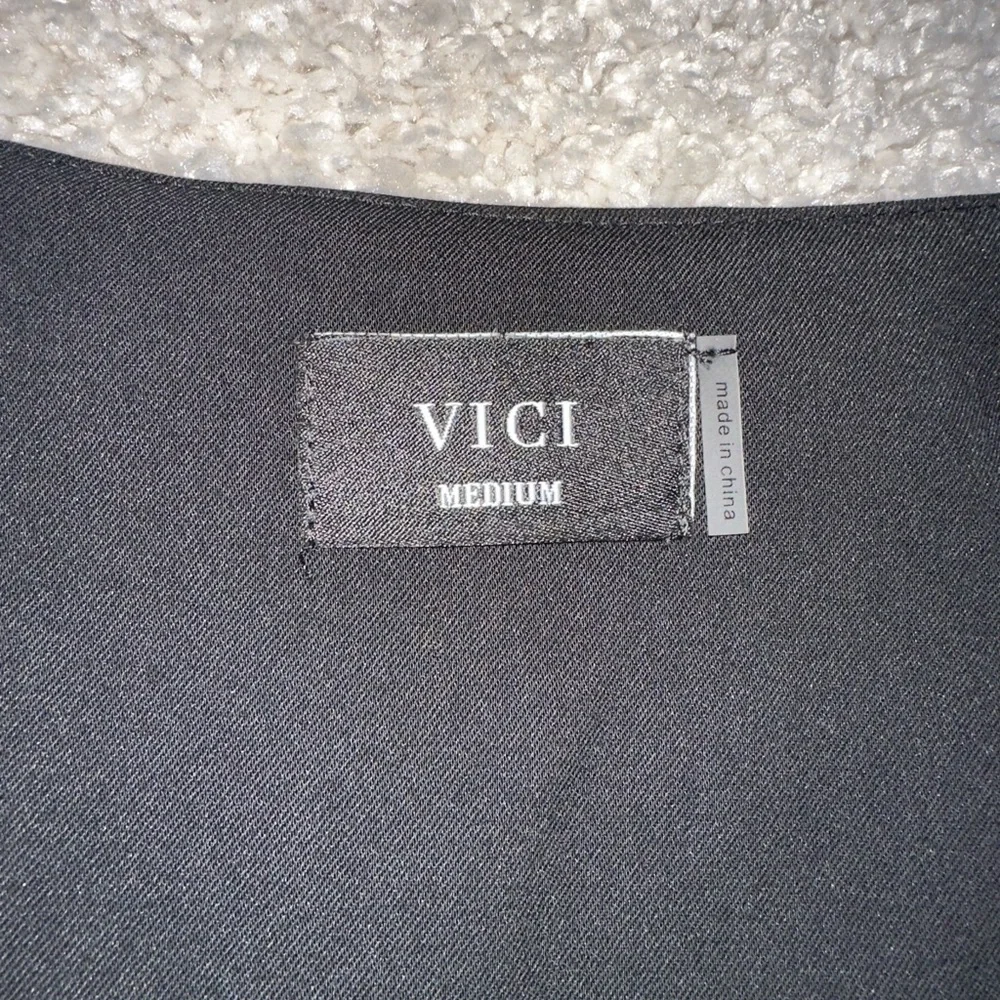 Vici Ninah Button Down Vested Romper - Picture 6 of 6